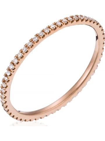 DIAMANTA Roségouden ring met diamanten