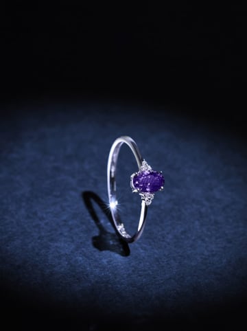 DIAMANTA Witgouden ring "Mady" met diamanten