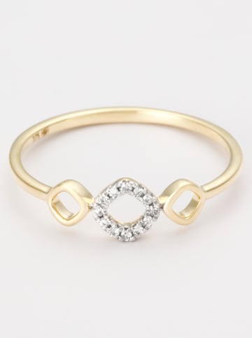 DIAMANTA Gouden ring "Partage Précieux" met diamanten