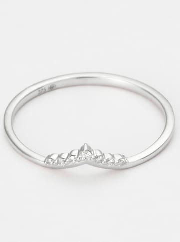 DIAMANTA Witgouden ring "Trésor Opalescent" met diamanten