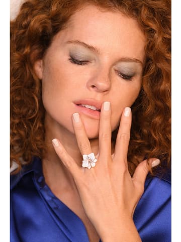 DIAMANTA Roségouden ring "Althaea"