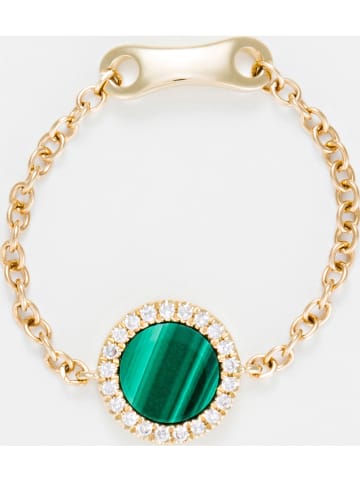 DIAMANTA Gouden ring "Nicée" met diamanten