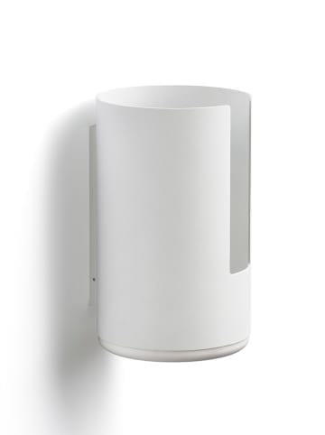 Zone Denmark Toiletrolhouder "Rim" wit - (H)21,8 x Ø 13,2 cm