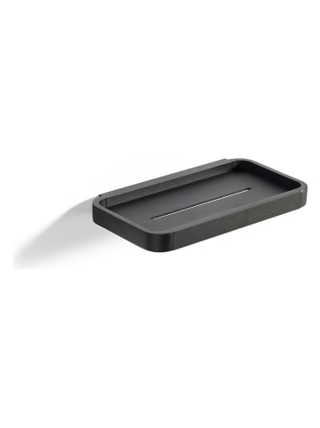 Zone Denmark Doucherek "Rim" zwart - (L)22 x (B)11,5 cm