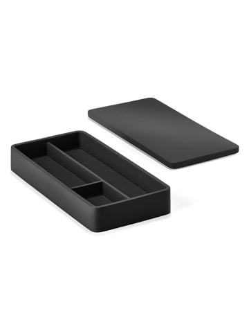 Zone Denmark Organizer "Zement" w kolorze czarnym - 20 x 3 x 10 cm