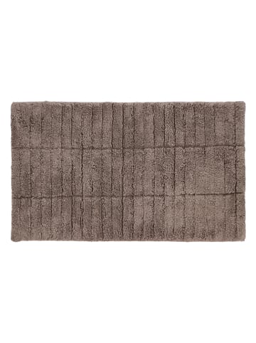 Zone Denmark Badvorleger "Tiles" in Taupe - (L)80 x (B)50 cm