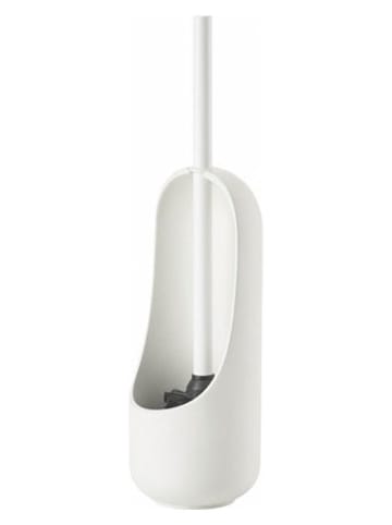 Zone Denmark Szczotka WC "Sensu White" w kolorze białym - wys. 41 x Ø 11,8 cm