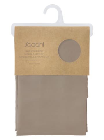 SÖDAHL Douchegordijn "Comfort" taupe - (L)200 x (B)180 cm