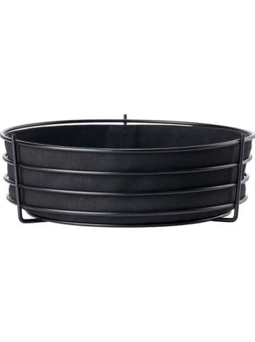 Zone Denmark Aufbewahrungskorb "Singles" in Schwarz - Ø 22,5 cm