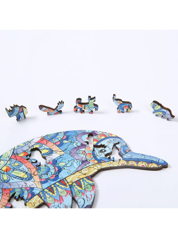 DAM Drewniane puzzle "Delfin" - 3+