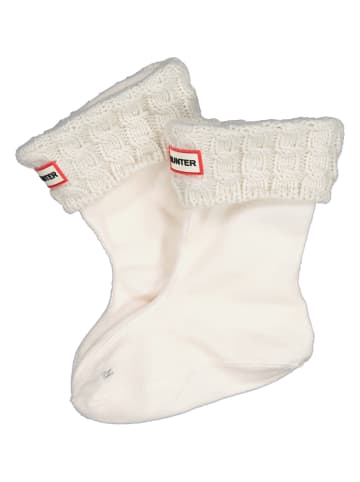 Hunter Binnenschoenen crème