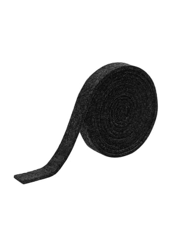 FITWOOD Filzgleiterrolle in Schwarz - (L)167 cm