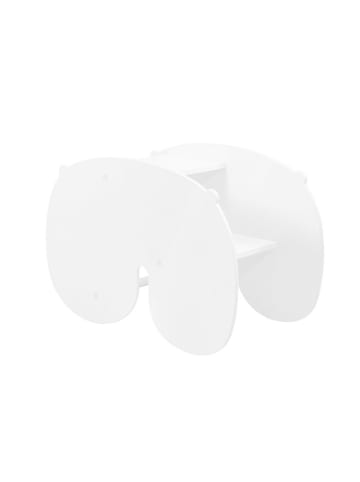 FITWOOD Konik na biegunach "NUPPU" w kolorze białym - 1+