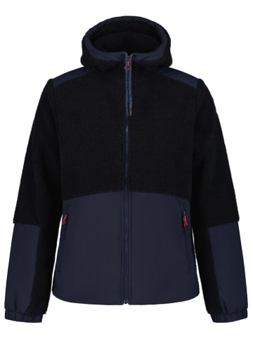 Icepeak Fleece vest "Eads" zwart/donkerblauw