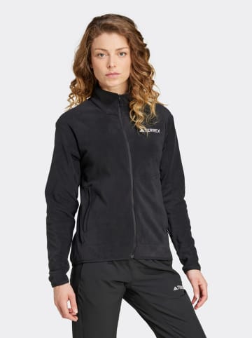 adidas Fleece vest zwart