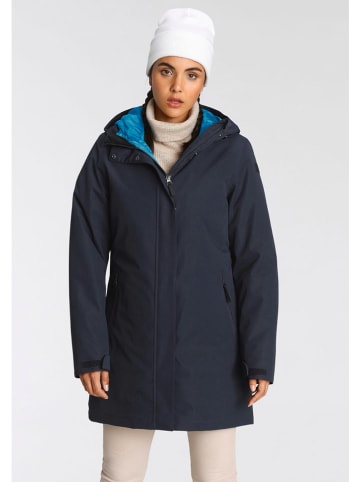 Icepeak Omkeerbare parka "Philipp" blauw/zwart