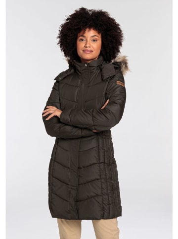 Icepeak Doorgestikte mantel "Paiva" bruin