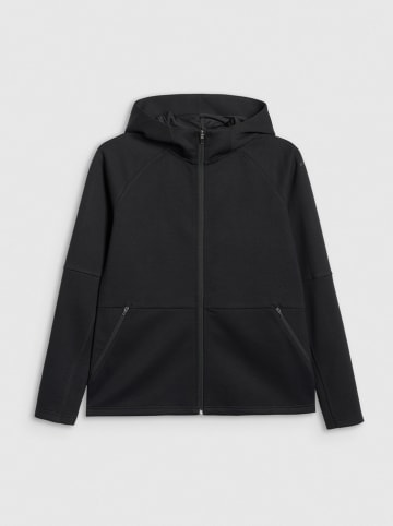 4F Sweatjacke in Schwarz