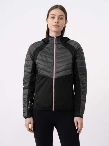 4F Funktionsjacke in Grau/ Schwarz