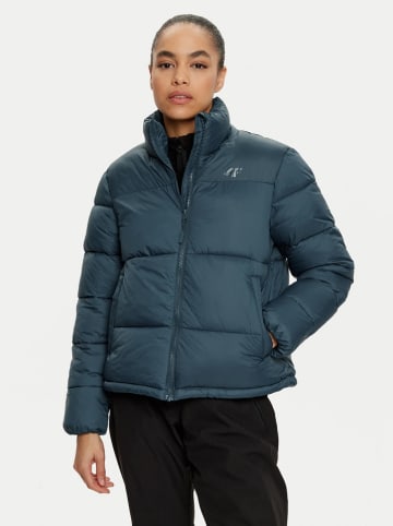 4F Kurtka puchowa w kolorze turkusowym