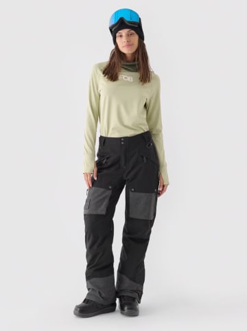 4F Ski-/snowboardbroek zwart