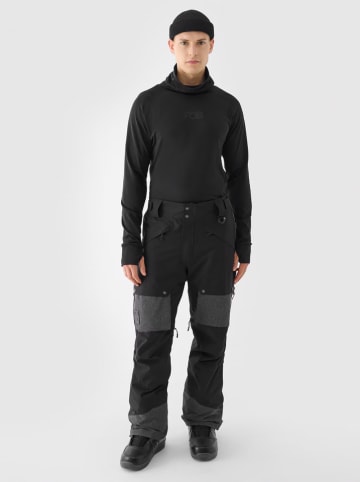 4F Ski-/snowboardbroek zwart
