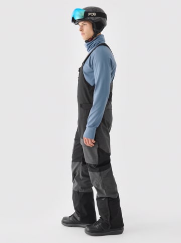 4F Ski-/snowboardbroek zwart