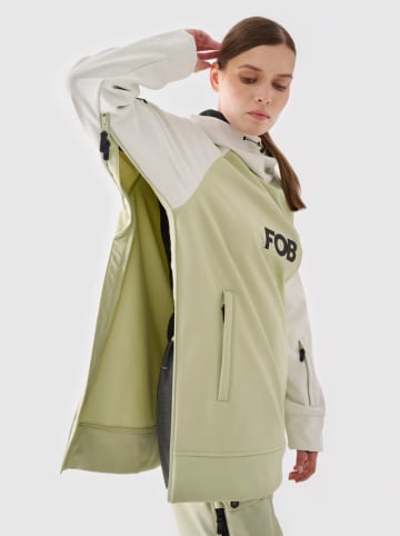 4F Bluza narciarska w kolorze zielonym