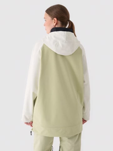 4F Ski-/ Snowboardhoodie in Grün