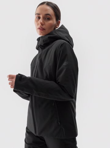 4F Ski-/ Snowboardjacke in Schwarz