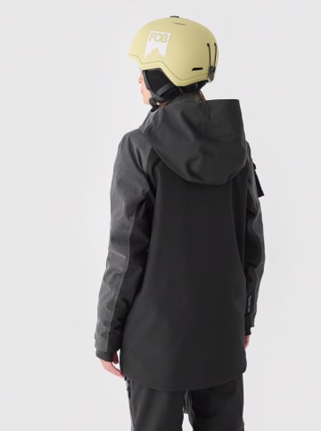 4F Ski-/snowboardjas zwart
