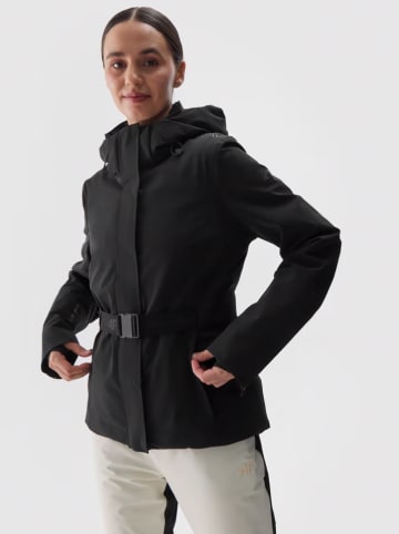 4F Ski-/ Snowboardjacke in Schwarz