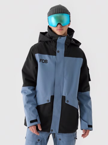 4F Ski-/snowboardjas blauw/zwart