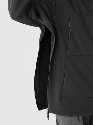 4F Ski-/ Snowboardjacke in Schwarz