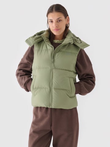 4F Kamizelka puchowa w kolorze khaki