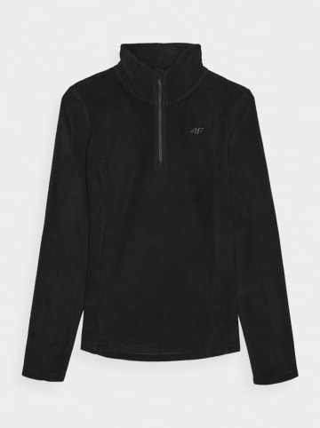 4F Fleeceunterhemd in Schwarz