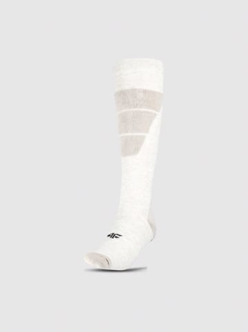 4F Ski-/snowboardsokken crème/beige
