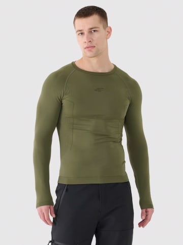4F Podkoszulek termiczny w kolorze khaki