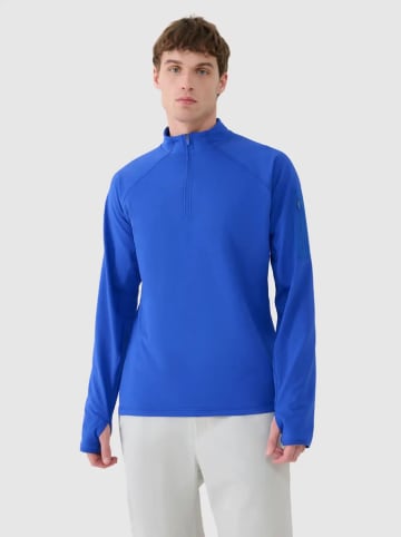 4F Trekkinglongsleeve blauw