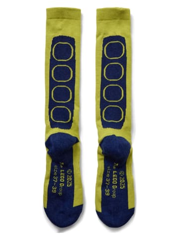 LEGO Ski-/ Snowboardsocken "Azun" in Grün/ Dunkelblau