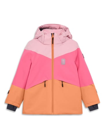 LEGO Ski-/ Snowboardjacke "Jested" in Orange/ Pink/ Rosa