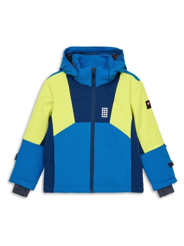 LEGO Ski-/ Snowboardjacke "Jaz 801" in Blau/ Gelb