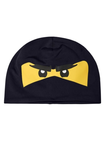 LEGO Czapka beanie "Agan" w kolorze czarnym