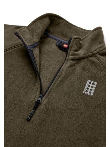 LEGO Fleece trui "Sinclair 702" kaki/Khaki
