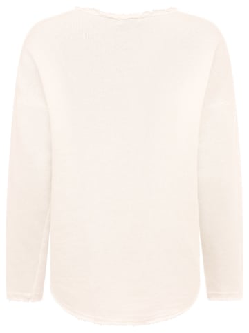 Zwillingsherz Sweatshirt "Positive Mind" in Hellrosa