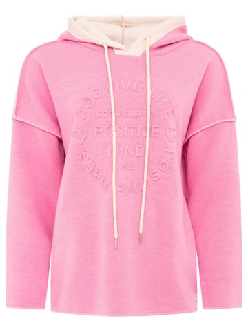 Zwillingsherz Bluza "Positive Mind" w kolorze jasnoróżowym