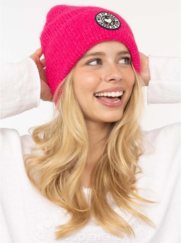 Zwillingsherz Mütze "Wild at Heart" in Pink