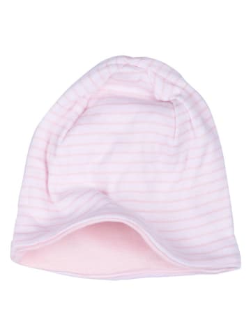 Claesens Mütze in Weiß/ Rosa