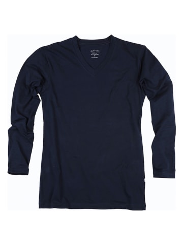 Claesens Longsleeve in Dunkelblau