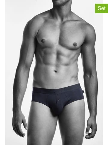 Claesens 2-delige set: slips donkerblauw